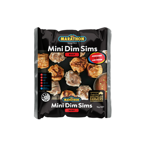 Marathon Dim Sims Mini Beef 1kg